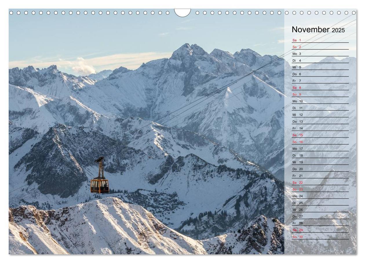 Bild: 9783435807932 | Das Oberstdorfer Allgäu (Wandkalender 2025 DIN A3 quer), CALVENDO...