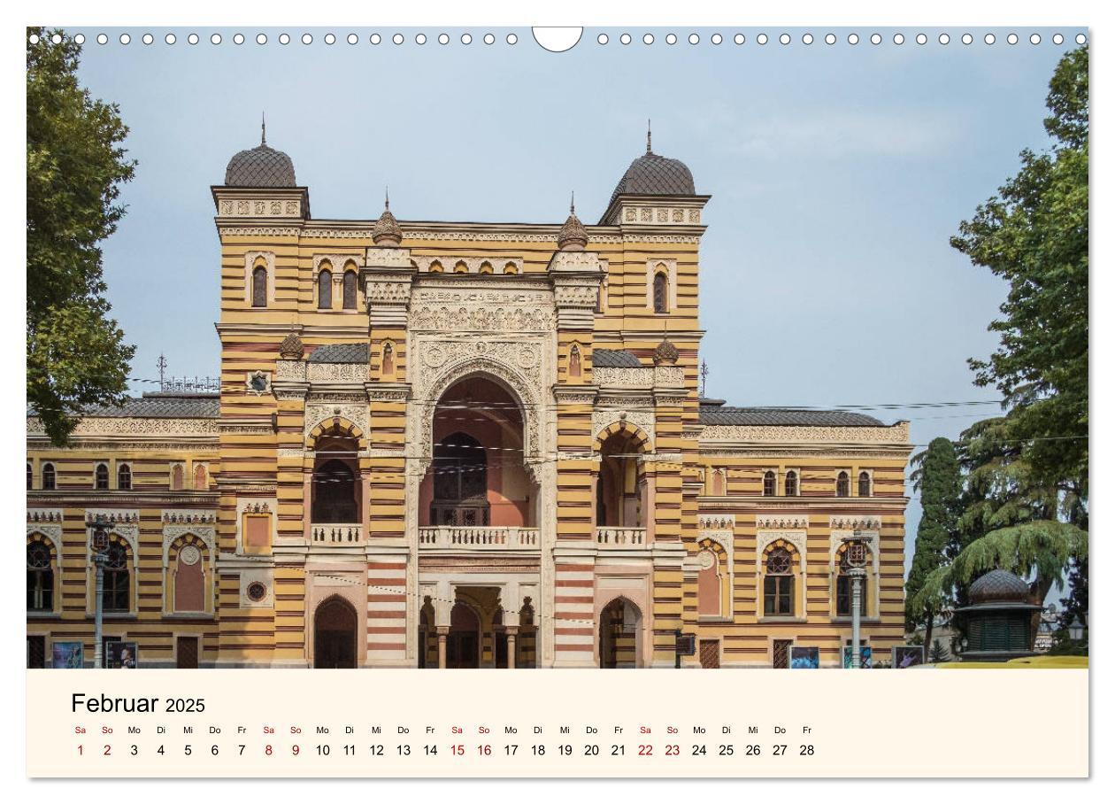 Bild: 9783435015047 | Tiflis - Die Metropole Georgiens (Wandkalender 2025 DIN A3 quer),...