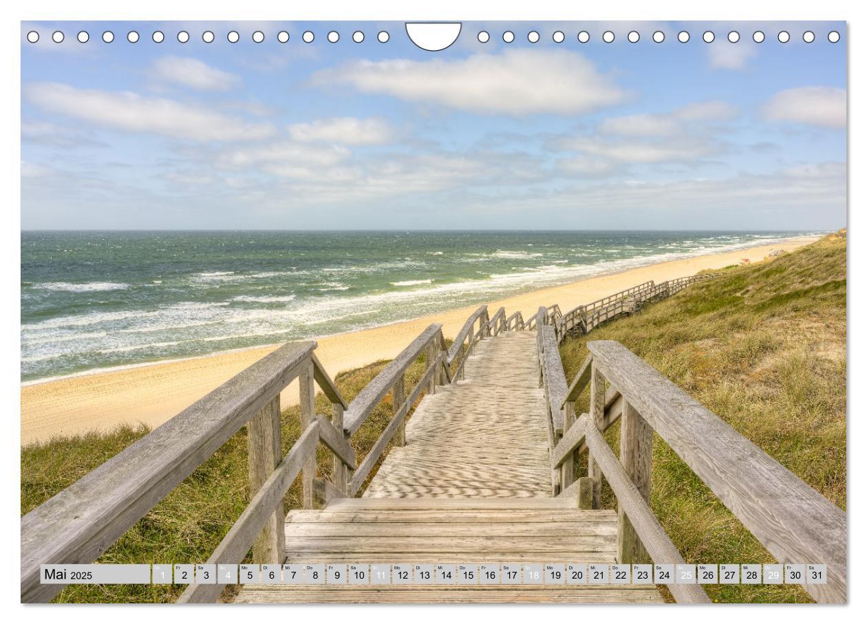 Bild: 9783383828522 | Wunderschönes Sylt - Perle der Nordsee (Wandkalender 2025 DIN A4...