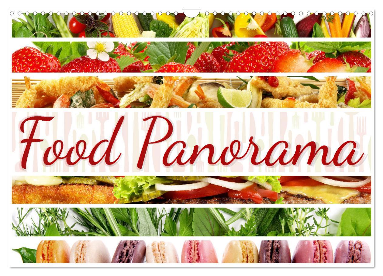 Cover: 9783435211777 | Food Panorama - Küchenkalender 2025 (Wandkalender 2025 DIN A3...