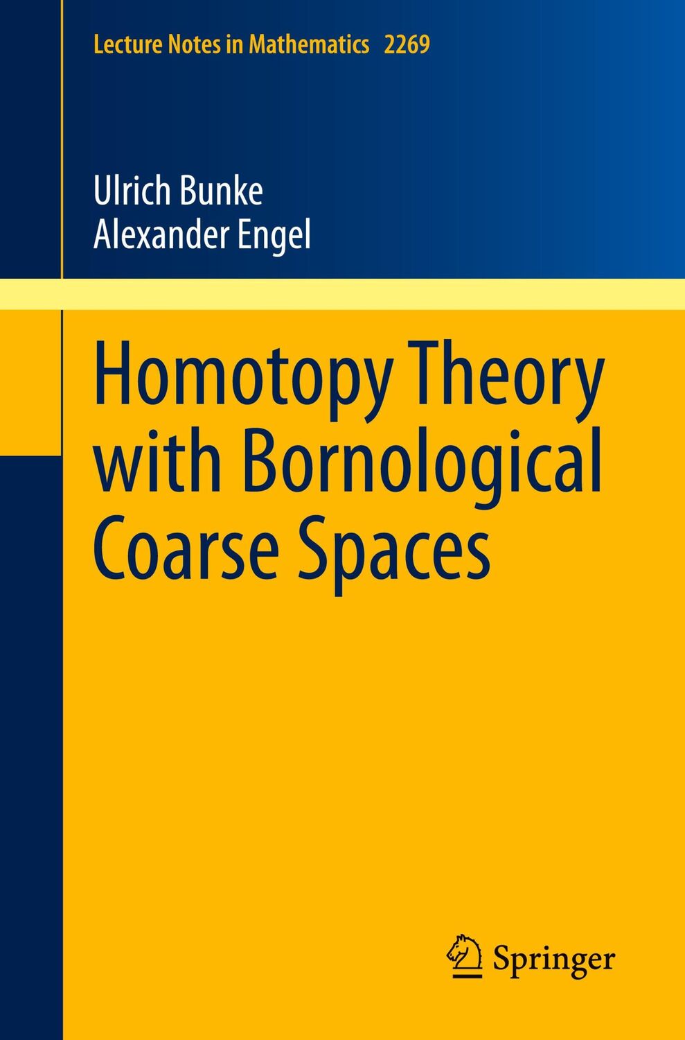 Cover: 9783030513344 | Homotopy Theory with Bornological Coarse Spaces | Engel (u. a.) | Buch