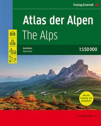 Cover: 9783707918625 | Atlas der Alpen, Autoatlas 1:150.000 Laufzeit 2021 - 2024 | KG | Buch