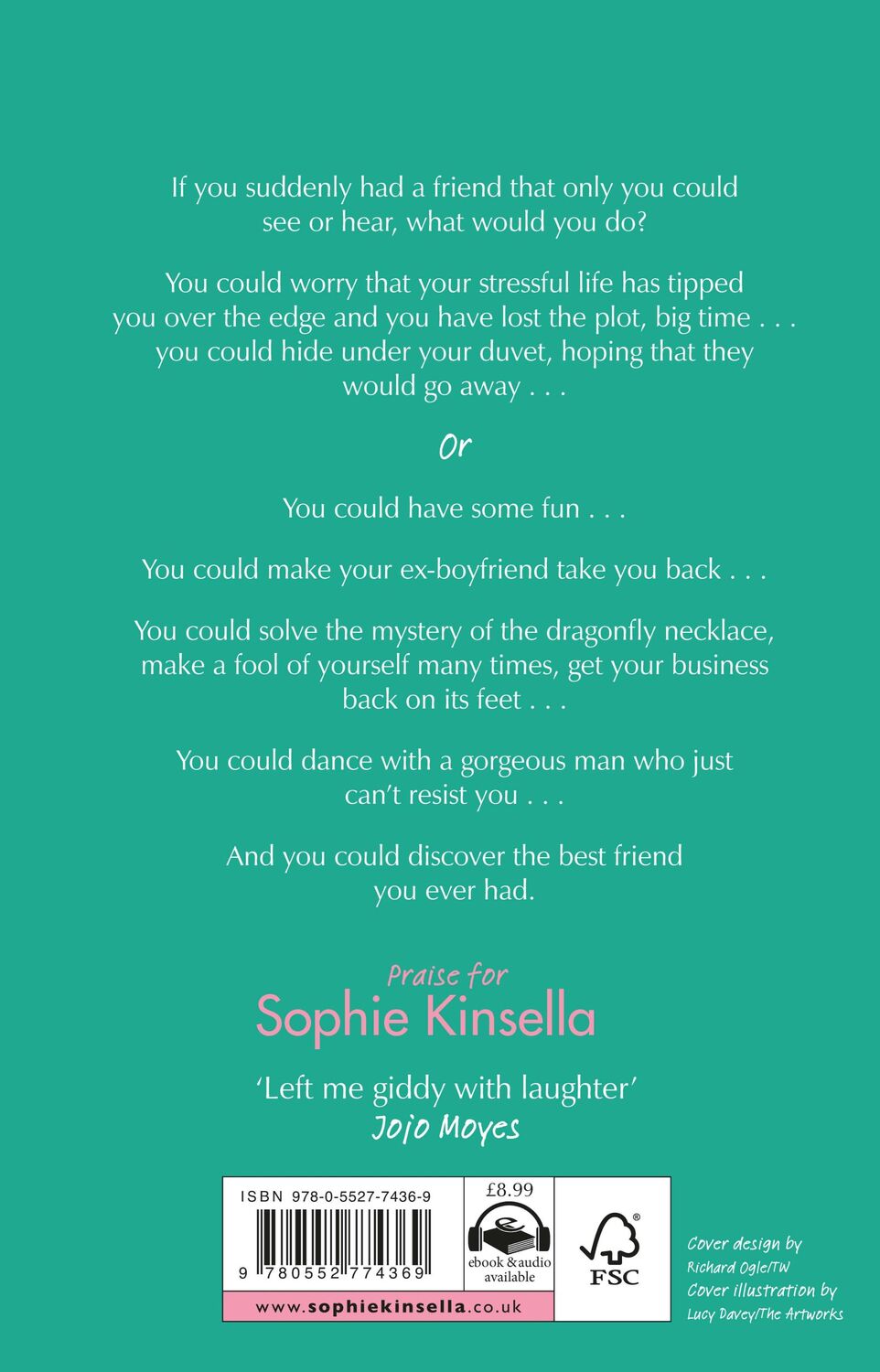 Rückseite: 9780552774369 | Twenties Girl | Sophie Kinsella | Taschenbuch | Englisch | 2010