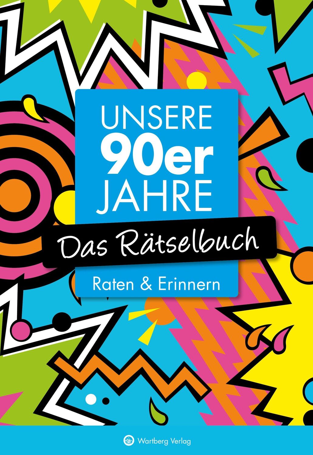 Cover: 9783831333417 | Unsere 90er Jahre - Das Rätselbuch | Raten &amp; Erinnern | Berke (u. a.)