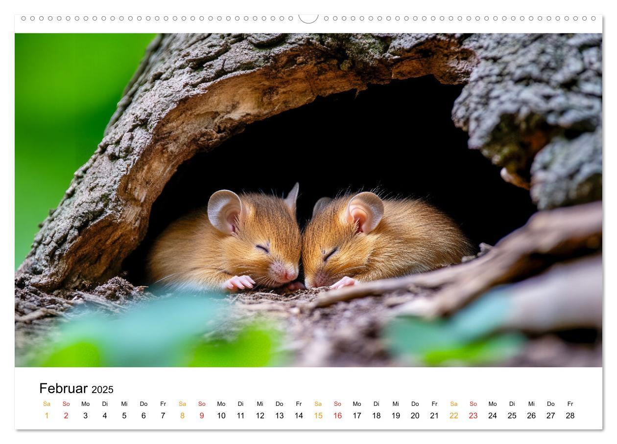 Bild: 9783457233672 | Wenn Tierchen träumen (Wandkalender 2025 DIN A2 quer), CALVENDO...