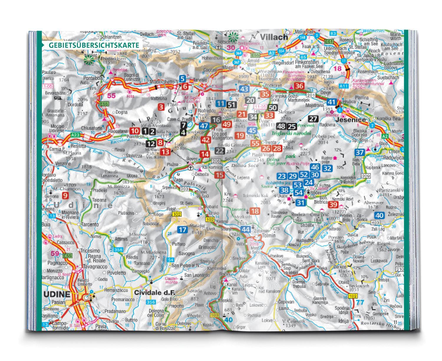 Bild: 9783991219385 | KOMPASS Wanderführer Julische Alpen, 55 Touren | Taschenbuch | 188 S.