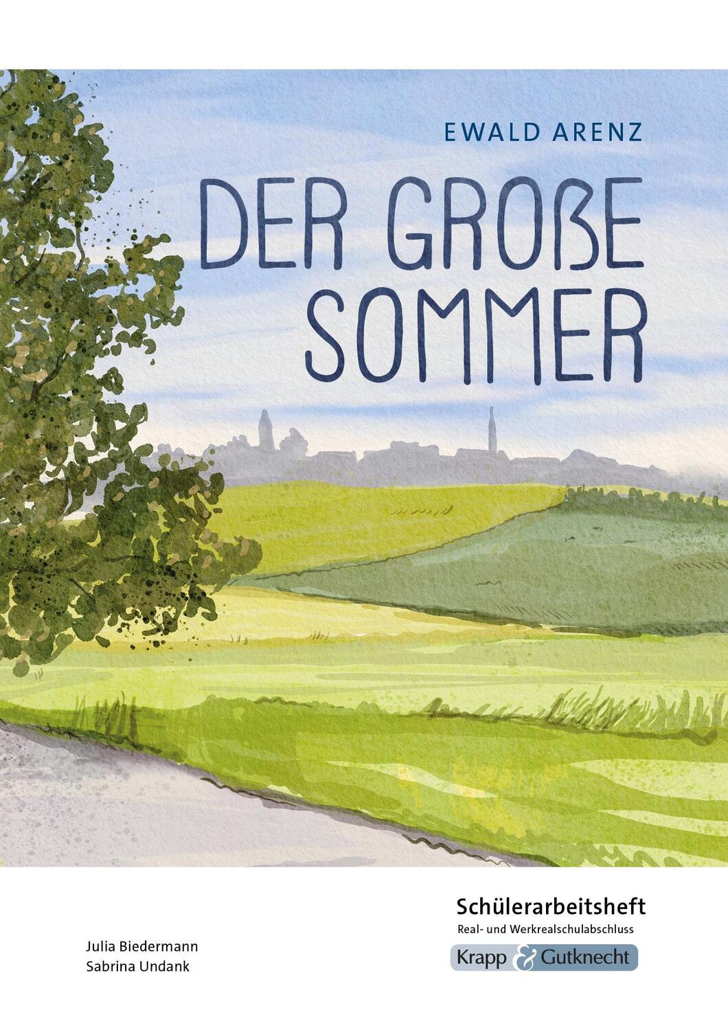 Cover: 9783963231216 | Der große Sommer - Ewald Arenz - Schülerarbeitsheft - M-Niveau | 64 S.