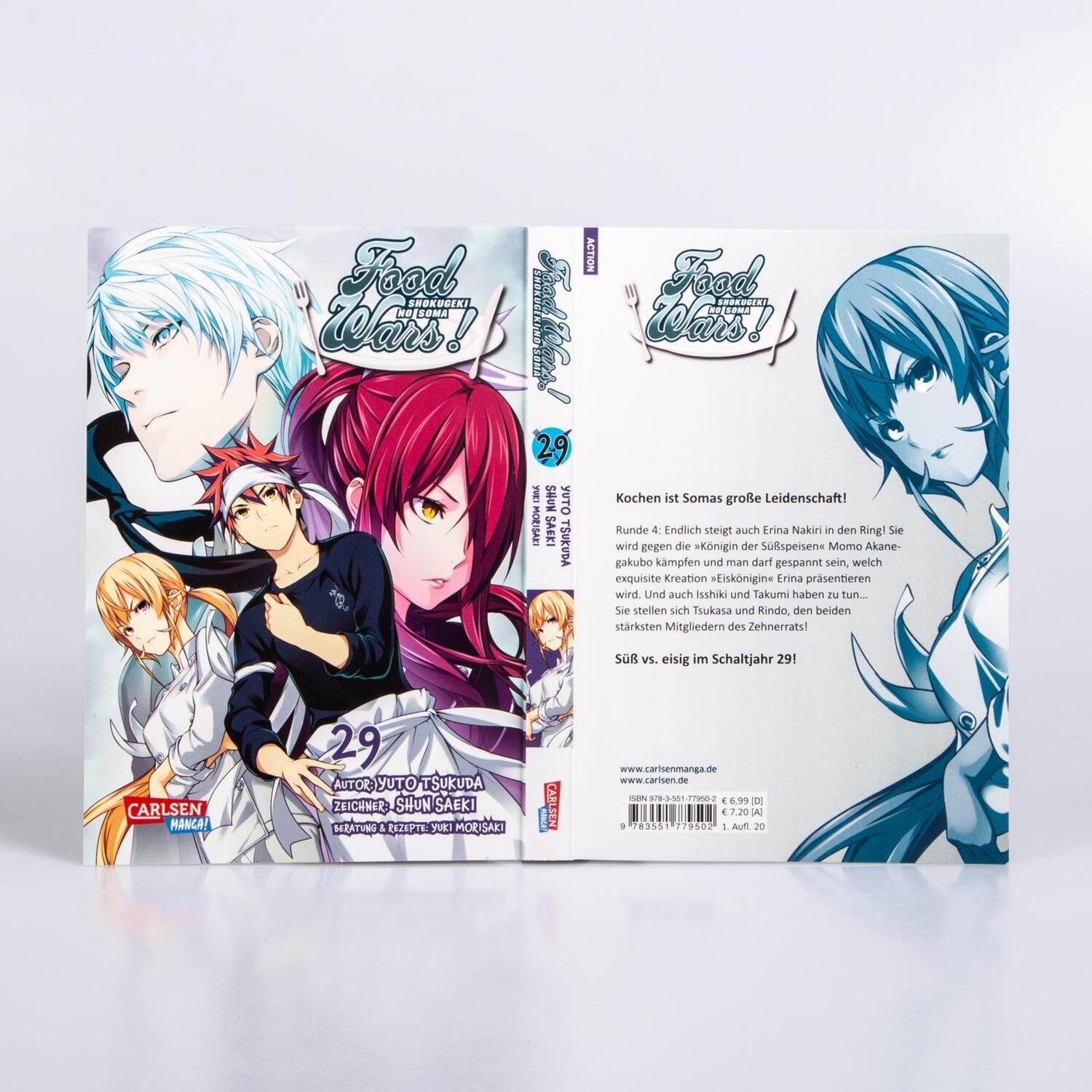 Bild: 9783551779502 | Food Wars - Shokugeki No Soma 29 | Yuto Tsukuda (u. a.) | Taschenbuch