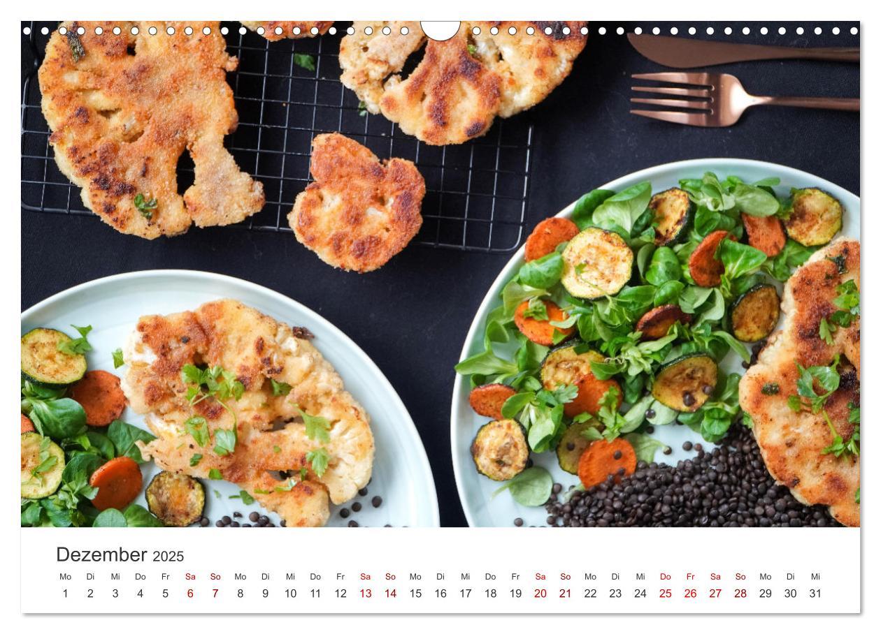 Bild: 9783383930843 | Veganer Essen - Pflanzenbasierte Köstlichkeiten (Wandkalender 2025...