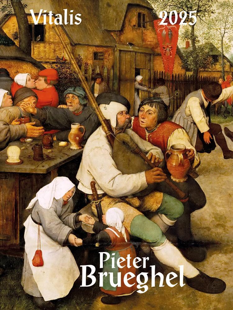 Cover: 9783899198904 | Brueghel Pieter 2025 | Minikalender | Pieter Brueghel | Kalender