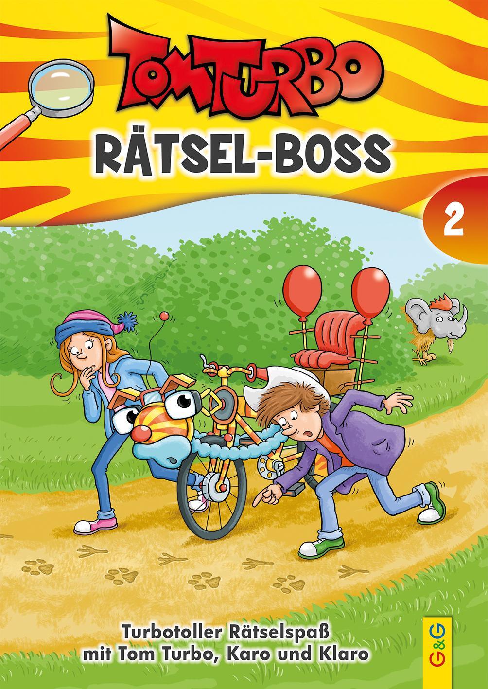 Cover: 9783707424188 | Tom Turbo - Rätsel-Boss 2 | Edith Thabet | Taschenbuch | Tom Turbo