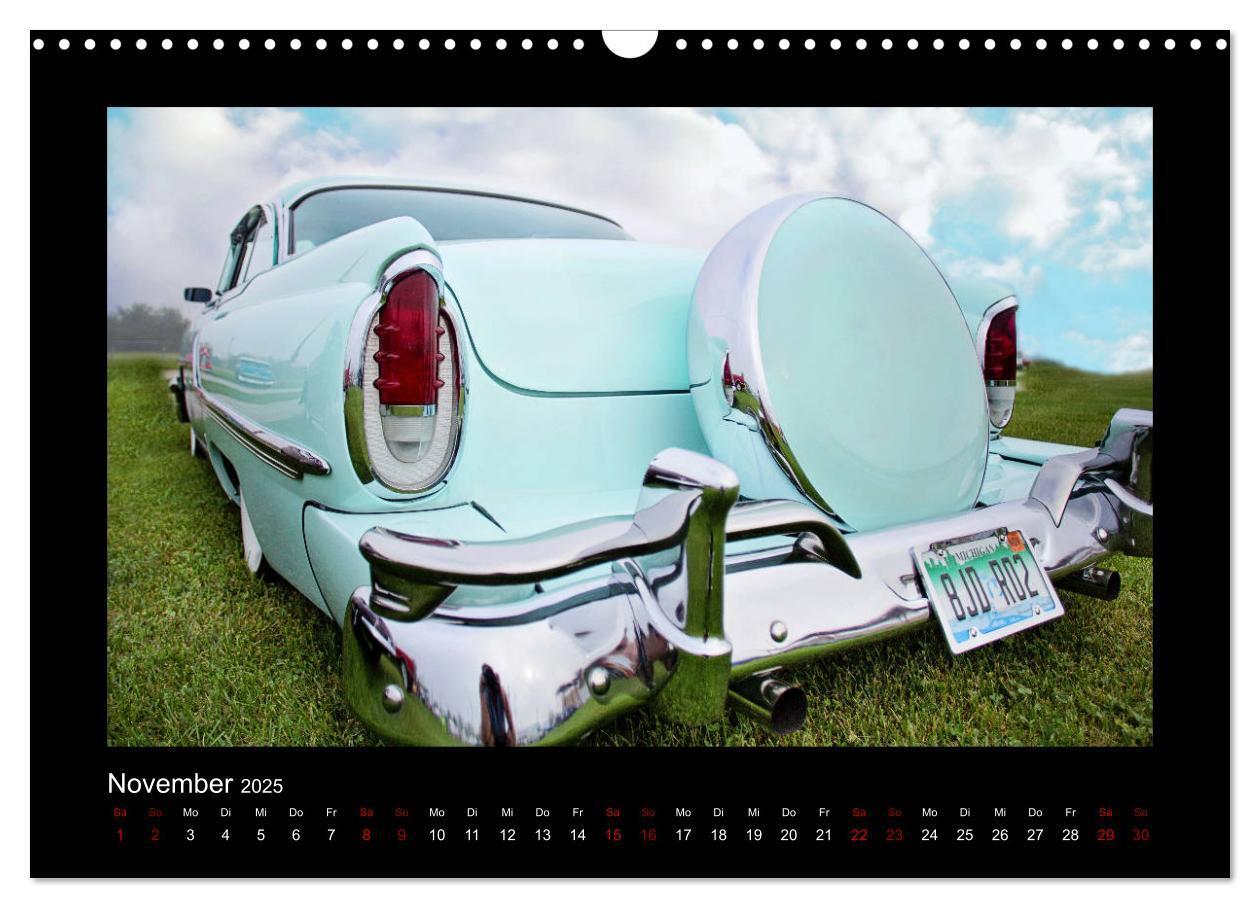 Bild: 9783435430161 | Retro Cars (Wandkalender 2025 DIN A3 quer), CALVENDO Monatskalender