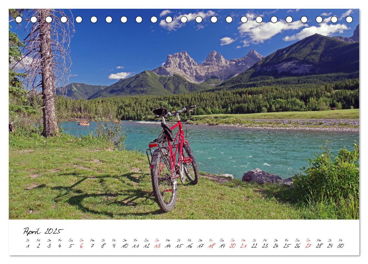 Bild: 9783435551194 | Abenteuer Radreisen (Tischkalender 2025 DIN A5 quer), CALVENDO...