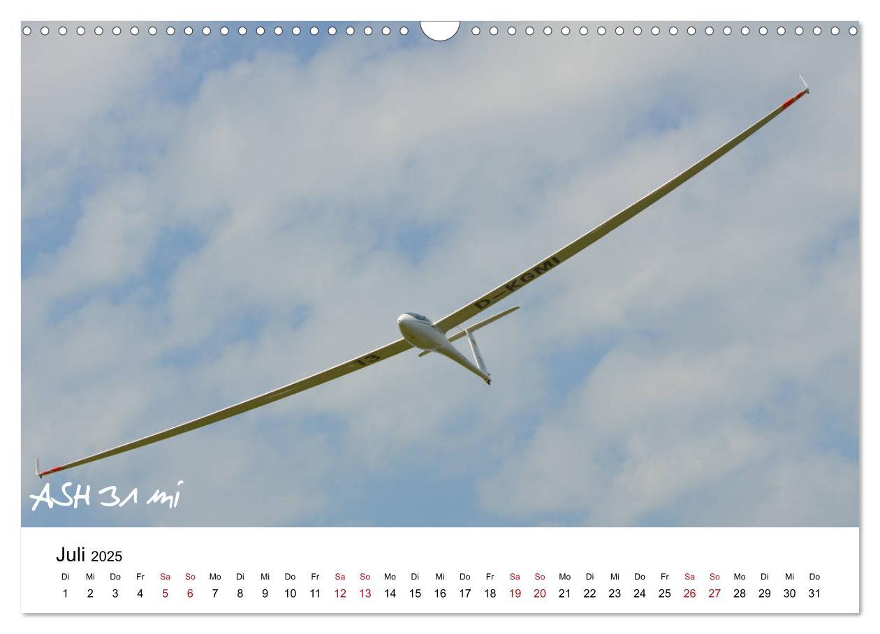 Bild: 9783435389667 | Flugzeuge auf der Wasserkuppe 2025 (Wandkalender 2025 DIN A3 quer),...