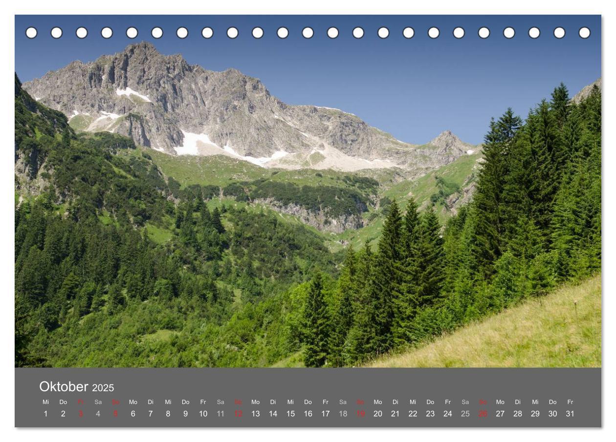 Bild: 9783435727636 | Tannheimer Tal (Tischkalender 2025 DIN A5 quer), CALVENDO...