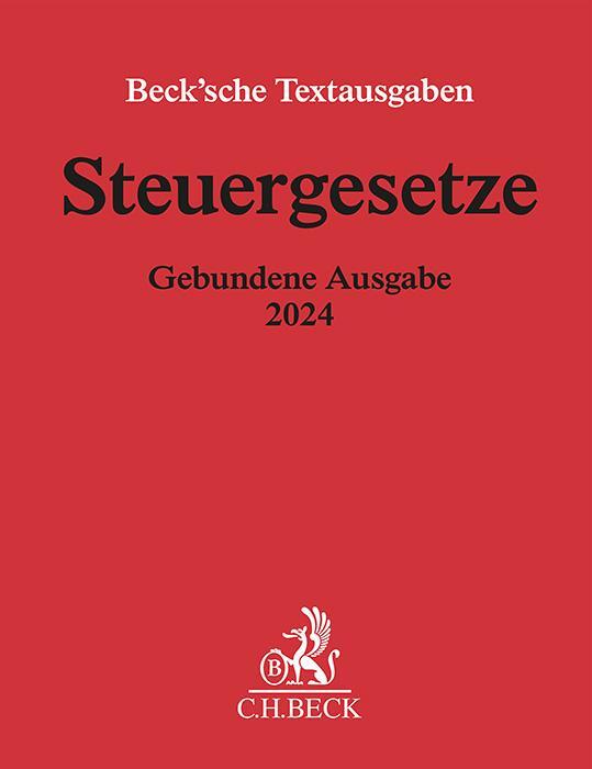 Cover: 9783406817052 | Steuergesetze Gebundene Ausgabe 2024 | Buch | Beck´sche Textausgaben