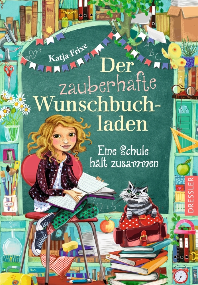 Cover: 9783791501574 | Der zauberhafte Wunschbuchladen 6. Eine Schule hält zusammen | Frixe