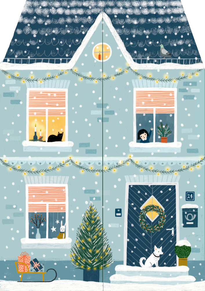 Cover: 4050003720982 | Aufstellkalender - Zuhause im Advent | Tina Schulte | Kalender | 3 S.