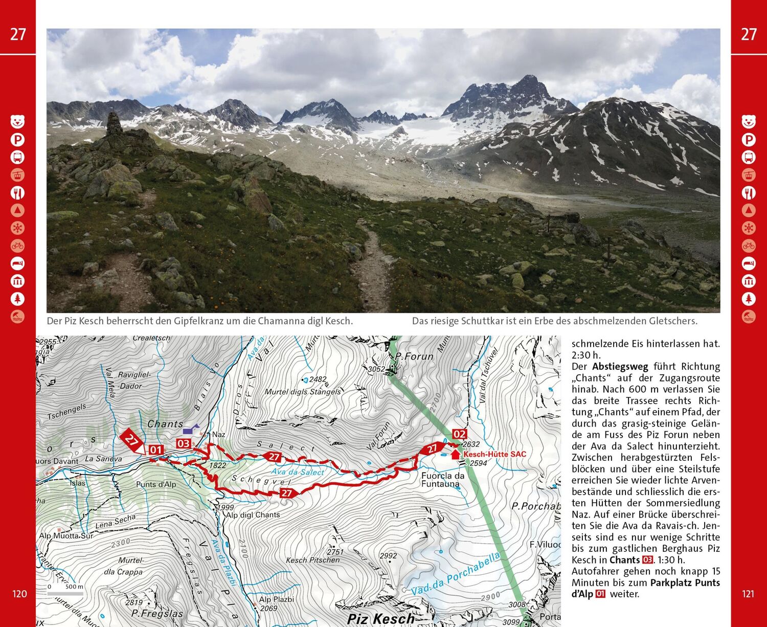 Bild: 9783259037553 | Graubünden Nord Wanderführer | Mit 70 Touren und Outdoor App | Buch