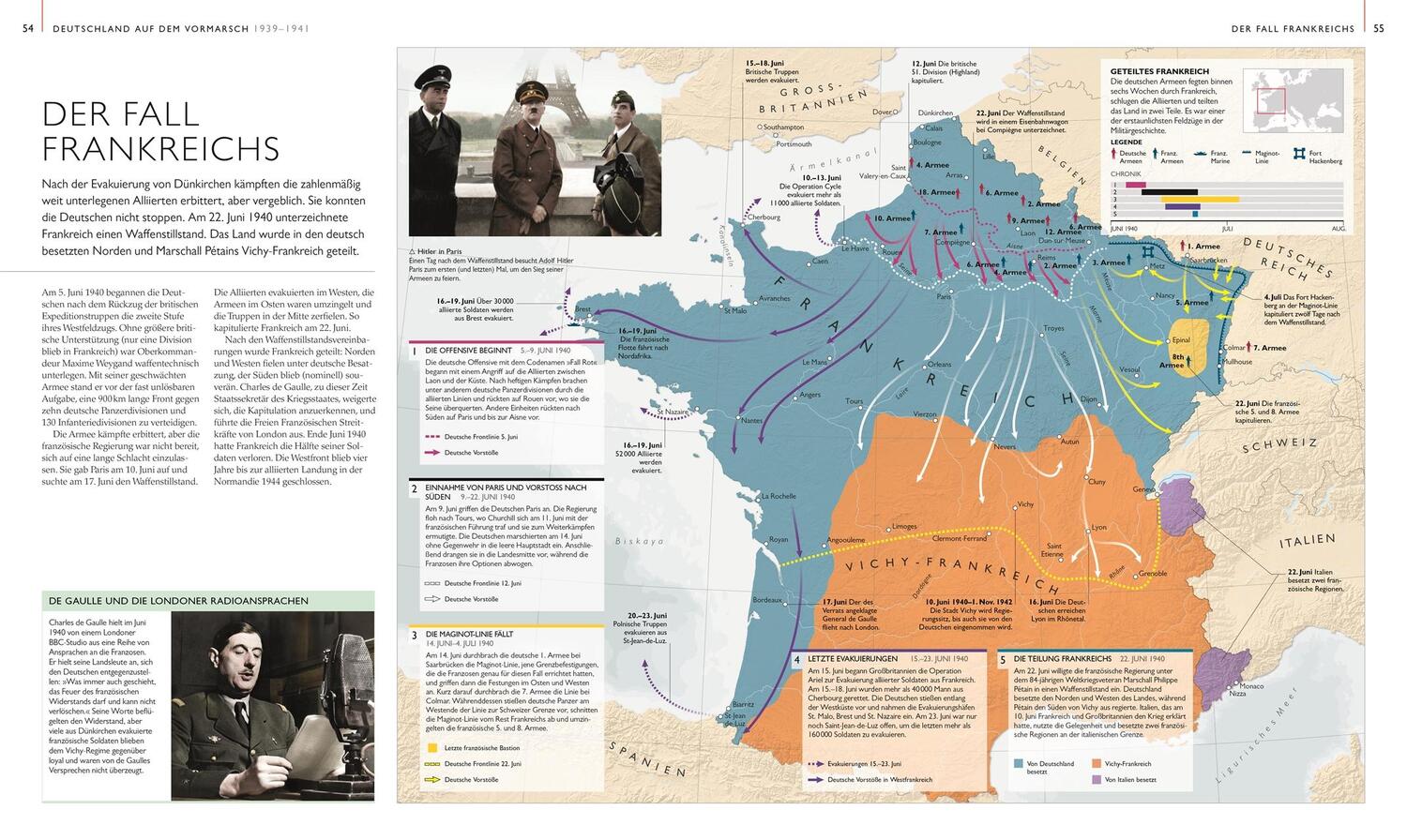 Bild: 9783831040247 | Der Zweite Weltkrieg in Karten | Simon Adams (u. a.) | Buch | 288 S.