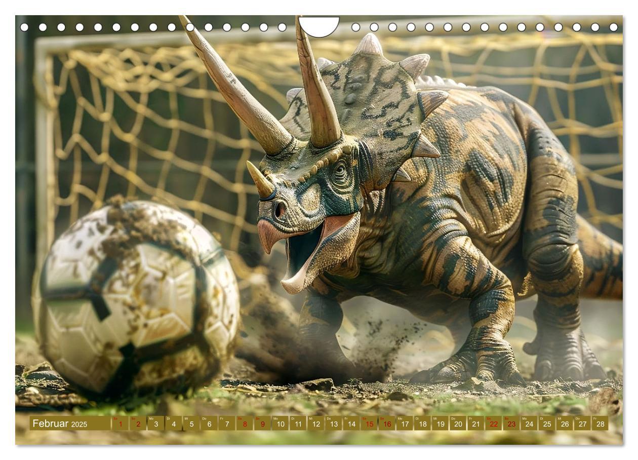 Bild: 9783457143957 | Wie wäre es mit einem Dinosaurier als Haustier? (Wandkalender 2025...