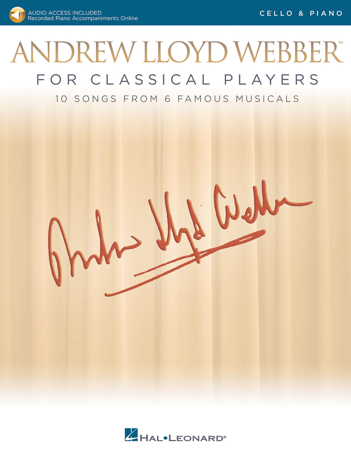 Cover: 888680744724 | Andrew Lloyd Webber for Classical Players | 10 Songs from 6 Musicals