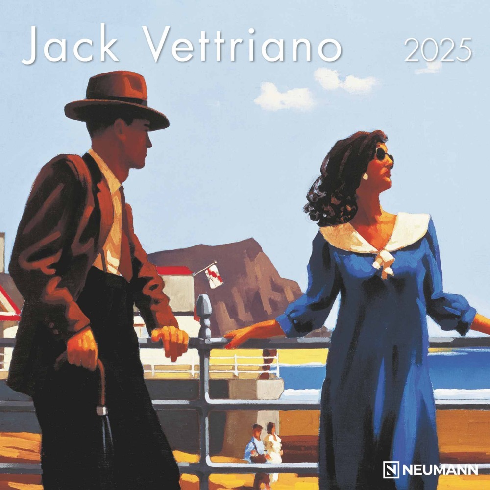 Cover: 4002725994066 | N NEUMANNVERLAGE - Jack Vettriano 2025 Broschürenkalender, 30x30cm,...