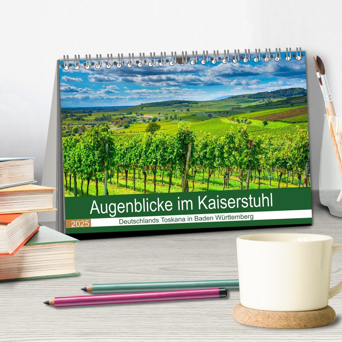 Bild: 9783383794254 | Augenblicke im Kaiserstuhl (Tischkalender 2025 DIN A5 quer),...