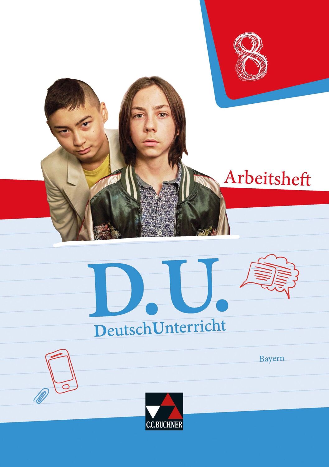 Cover: 9783661110486 | D.U. DeutschUnterricht 8 Arbeitsheft Bayern | Fritz-Zikarsky (u. a.)