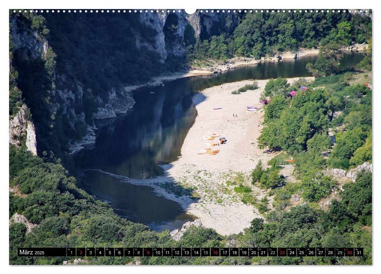 Bild: 9783435532636 | Ardèche, Grand Canyon Europas (Wandkalender 2025 DIN A2 quer),...