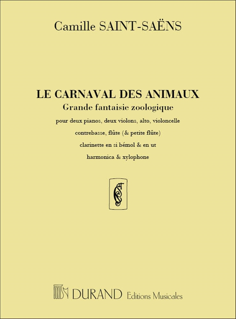 Cover: 9790044044986 | Le Carnaval des Animaux | Grande Fantaisie Zoologique | Partitur