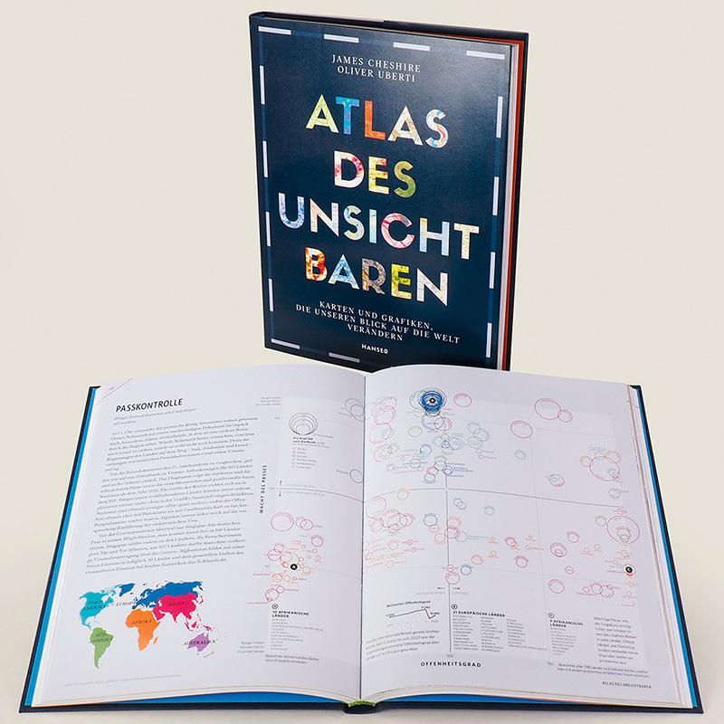 Bild: 9783446270930 | Atlas des Unsichtbaren | James Cheshire (u. a.) | Buch | 216 S. | 2022