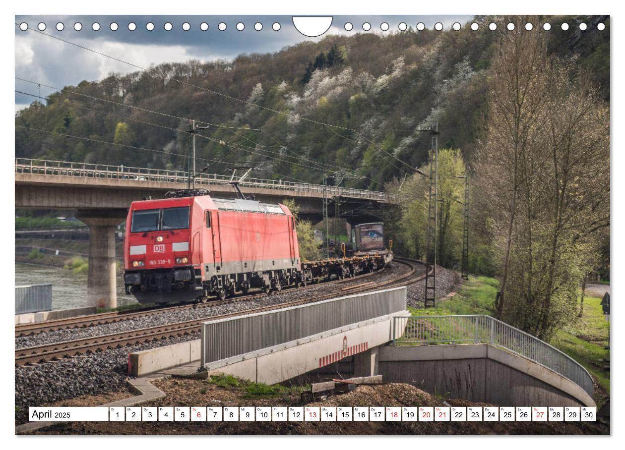 Bild: 9783435705078 | Eisenbahn an Rhein und Mosel 2025 (Wandkalender 2025 DIN A4 quer),...