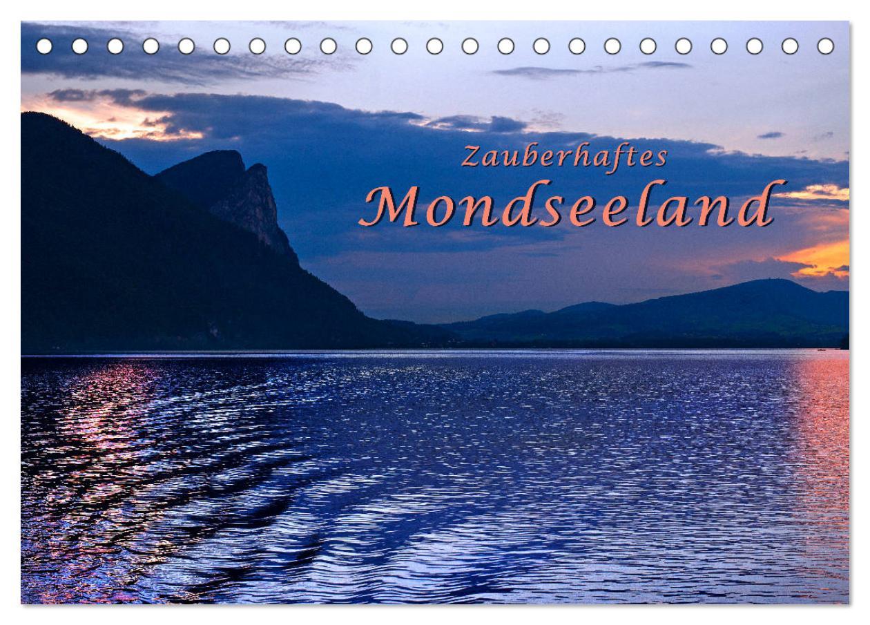 Cover: 9783435307661 | Zauberhaftes Mondseeland (Tischkalender 2025 DIN A5 quer), CALVENDO...