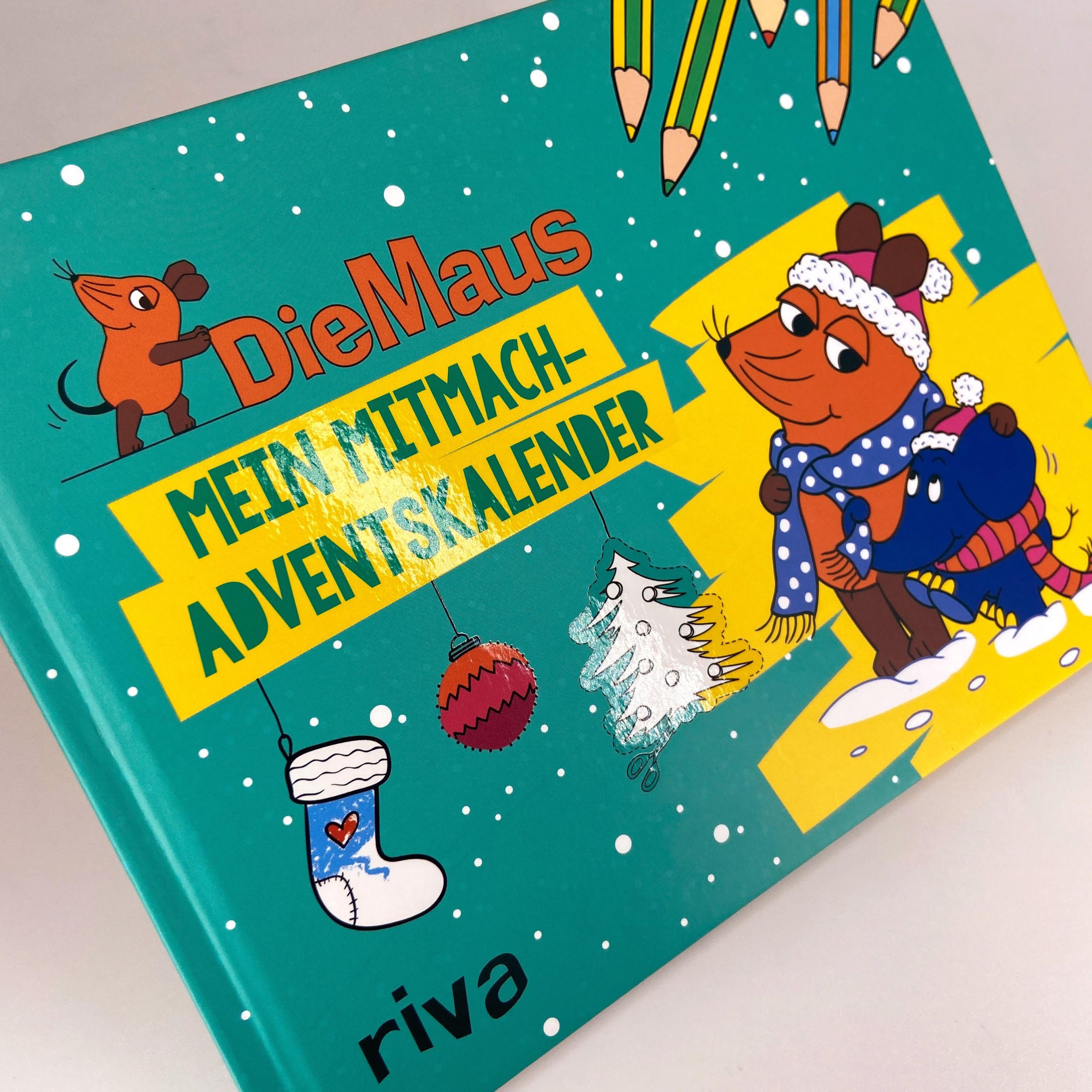 Bild: 9783742315526 | Die Maus - Mein Mitmach-Adventskalender | Kalender | 100 S. | Deutsch