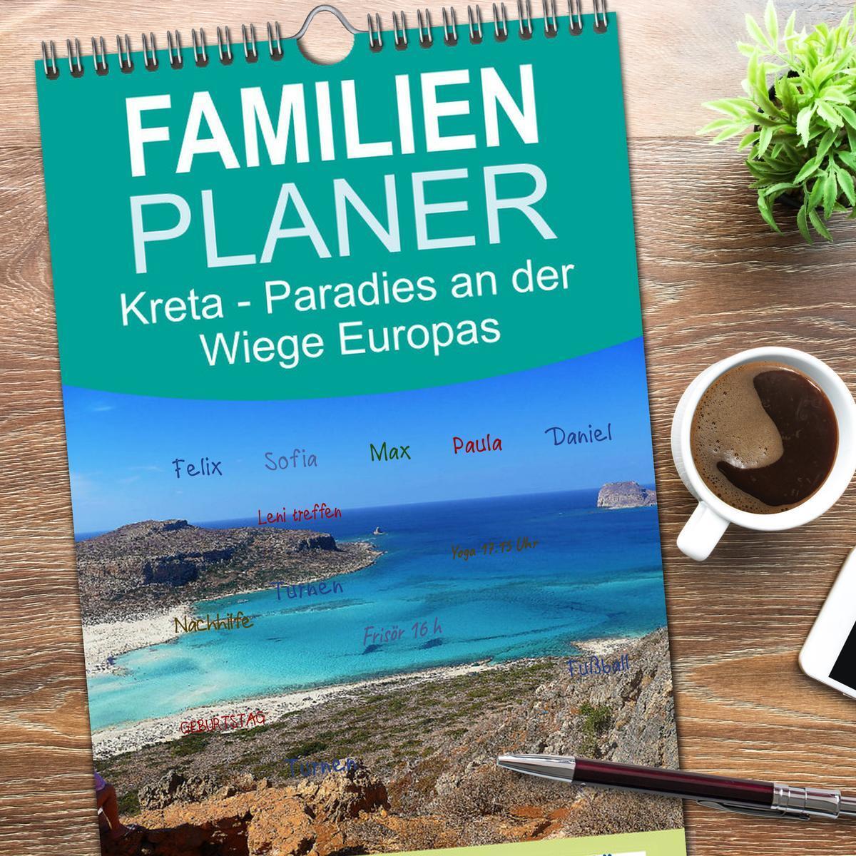 Bild: 9783457114100 | Familienplaner 2025 - Kreta - Paradies an der Wiege Europas mit 5...