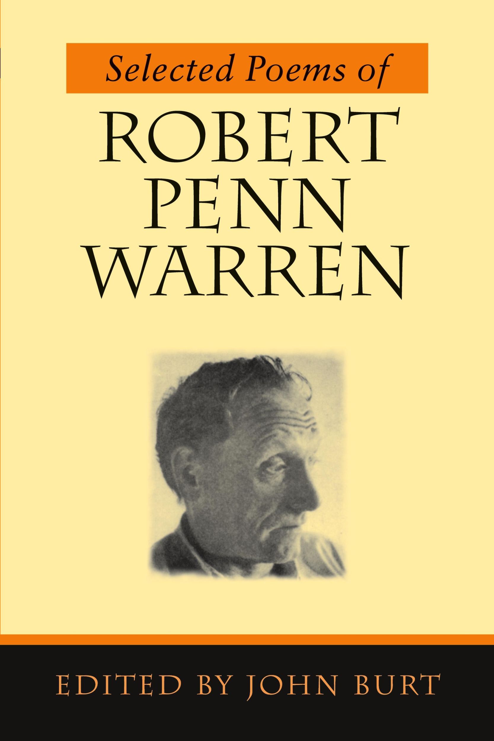 Cover: 9780807126776 | Selected Poems of Robert Penn Warren | Robert Penn Warren | Buch