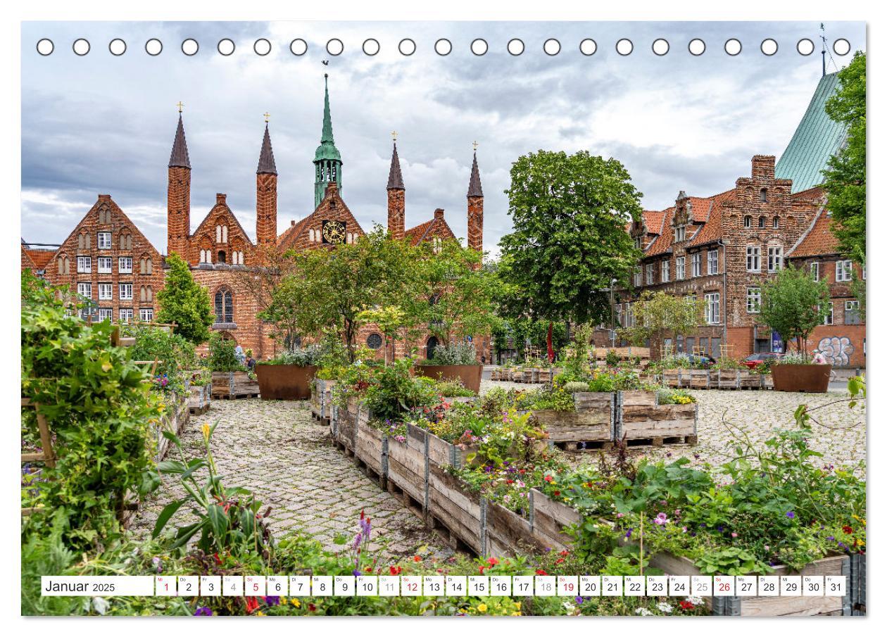 Bild: 9783457148891 | Schleswig-Holstein - Hansestadt Lübeck (Tischkalender 2025 DIN A5...