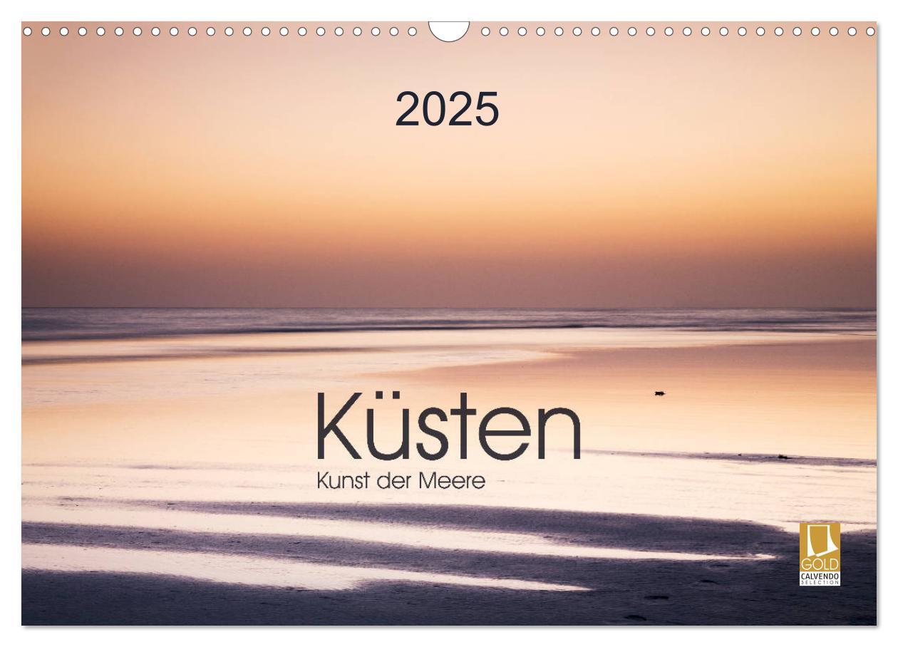 Cover: 9783435600021 | Küsten - Kunst der Meere (Wandkalender 2025 DIN A3 quer), CALVENDO...