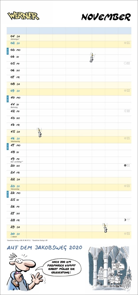 Bild: 9783756405824 | Werner Werkstattplaner 2025 | Rötger Feldmann | Kalender | 14 S.