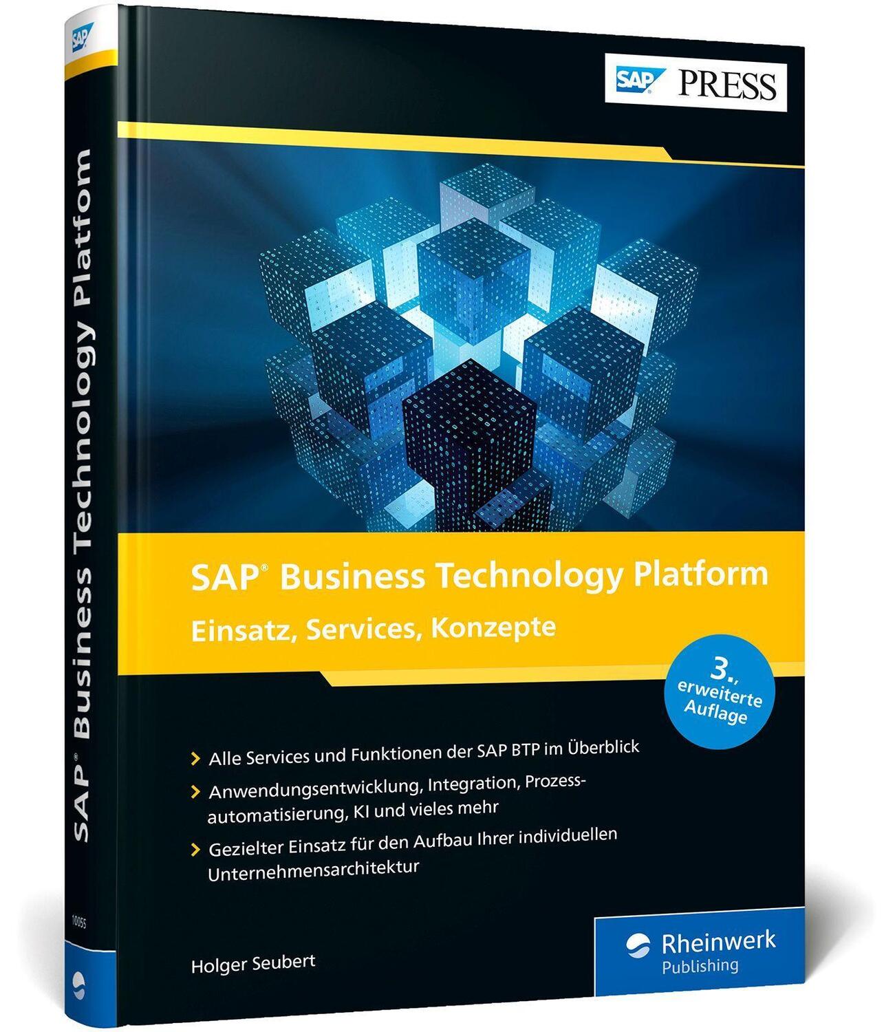 Cover: 9783367100552 | SAP Business Technology Platform | Holger Seubert | Buch | SAP Press