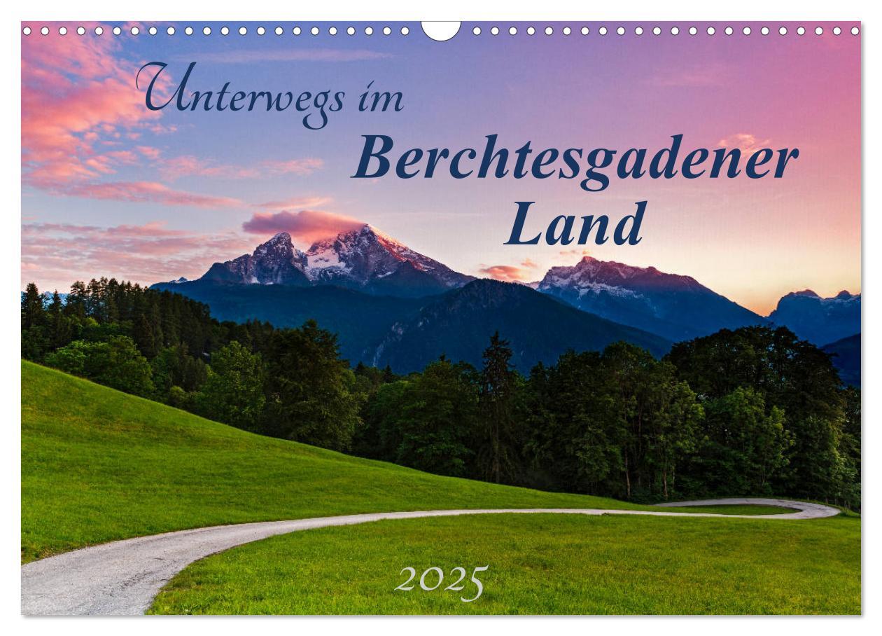 Cover: 9783435452194 | Unterwegs im Berchtesgadener Land 2025 (Wandkalender 2025 DIN A3...