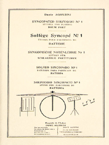 Cover: 9790707005088 | SOLFEGE SYNCOPE VOLUME 1 DRUMS | DANTE AGOSTINI | Taschenbuch | Buch