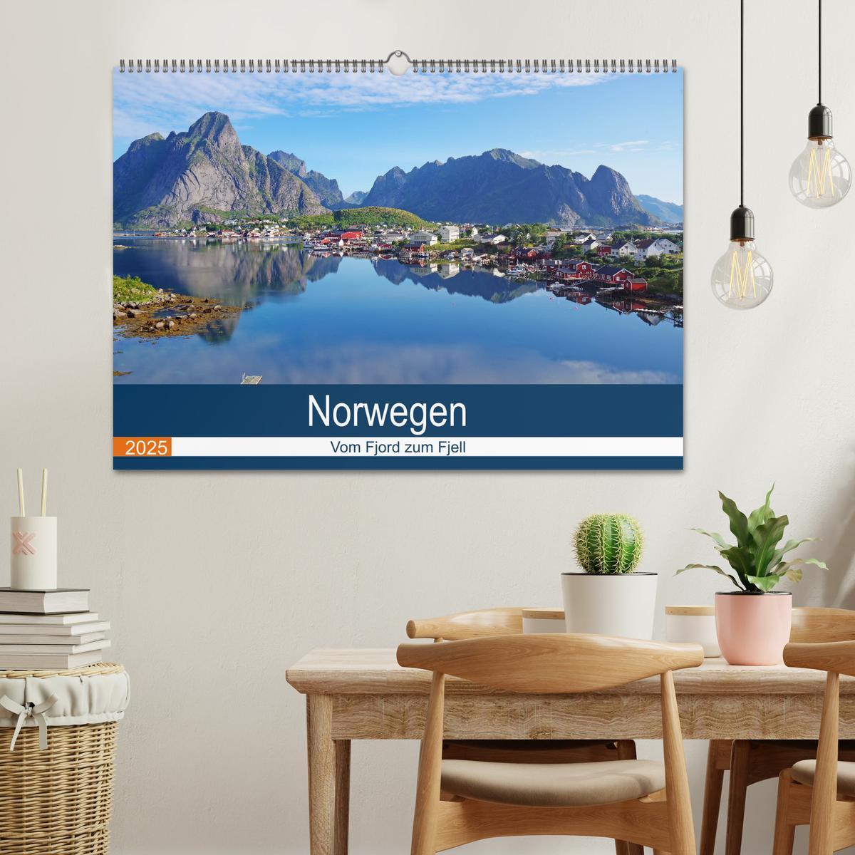 Bild: 9783435655823 | Norwegen 2025 - vom Fjord zum Fjell (Wandkalender 2025 DIN A2...