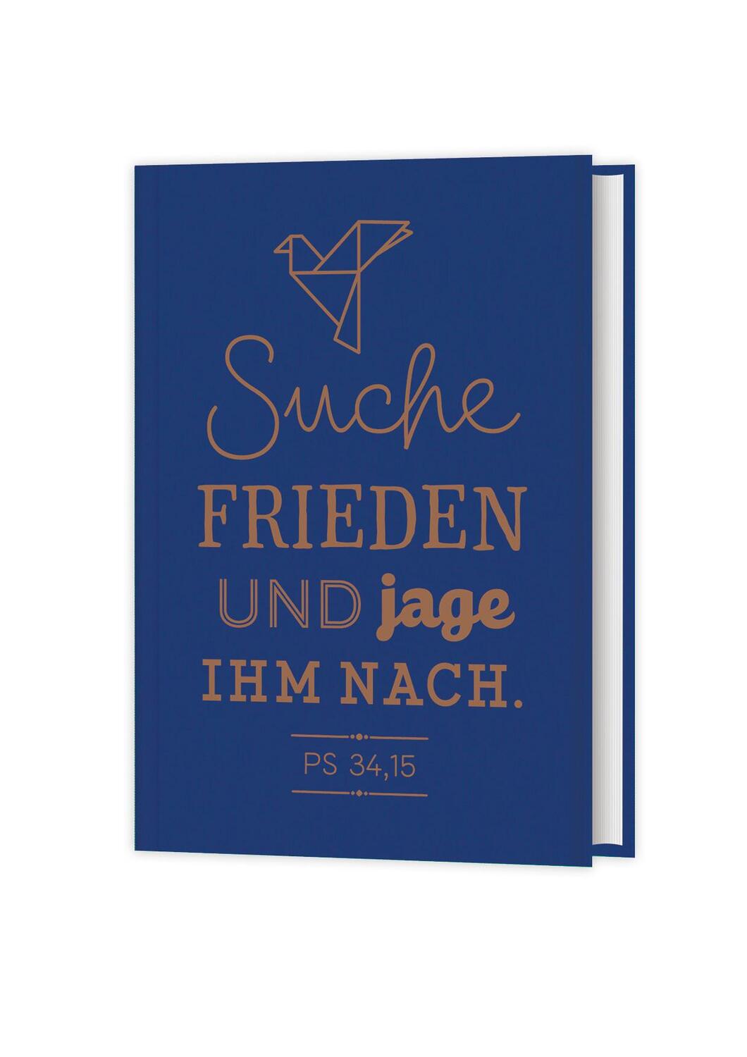 Cover: 9783460255180 | My prayer journal - Suche Frieden und jage ihm nach | Buch | 256 S.