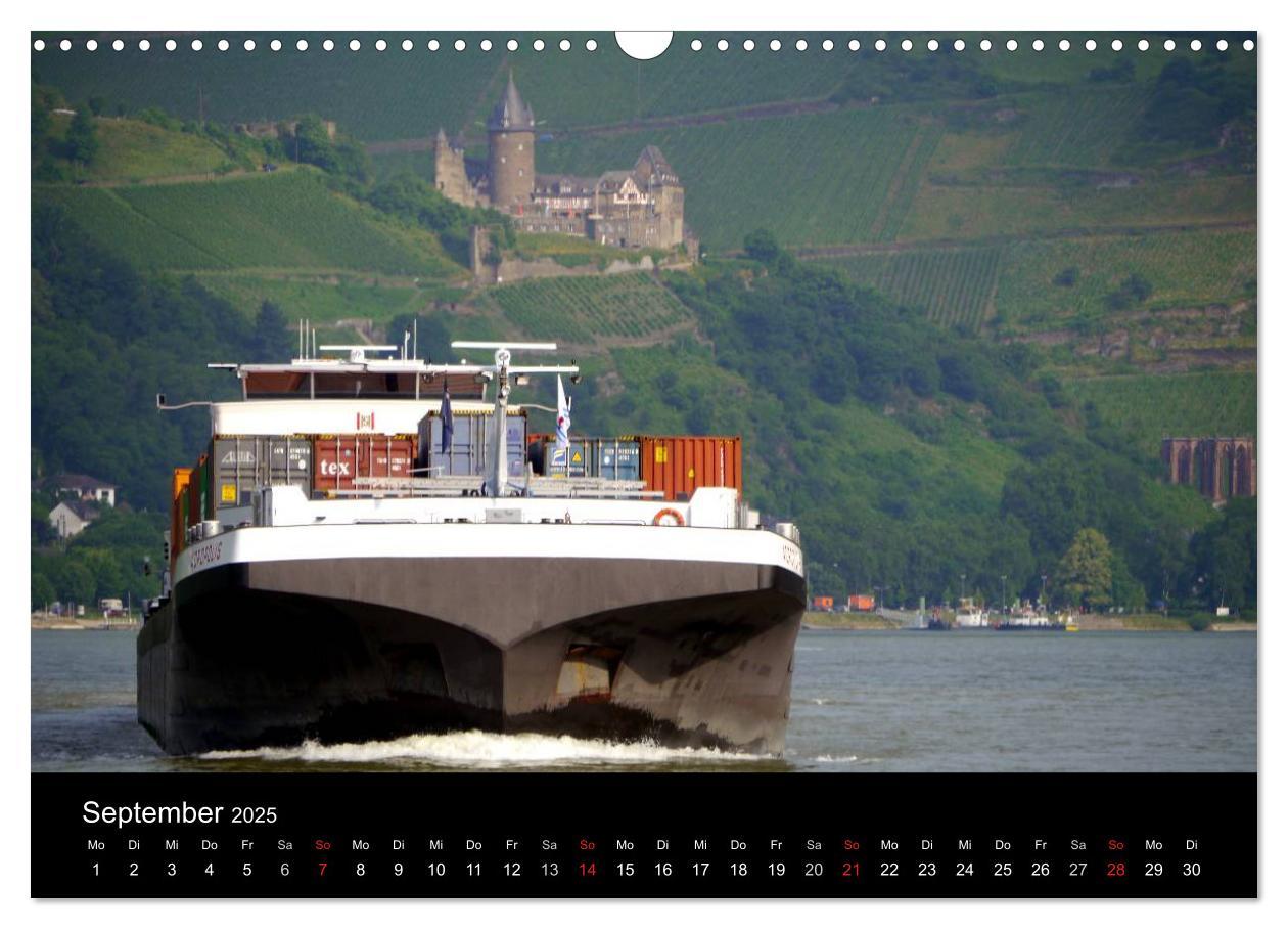 Bild: 9783435738090 | Binnenschiff Ahoi! (Wandkalender 2025 DIN A3 quer), CALVENDO...