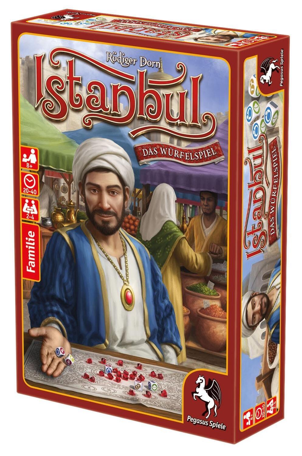 Bild: 4250231713736 | Istanbul - Das Würfelspiel | Spiel | Deutsch | 2018 | Pegasus