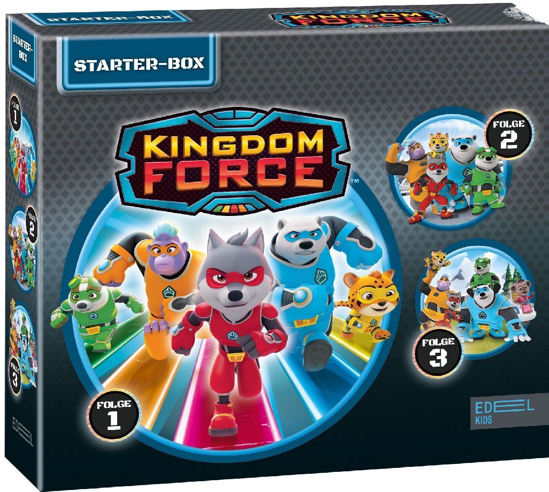 Cover: 4029759177500 | Kingdom Force - Starter-Box. Box.1, 3 Audio-CD | Folge 1-3 | Audio-CD