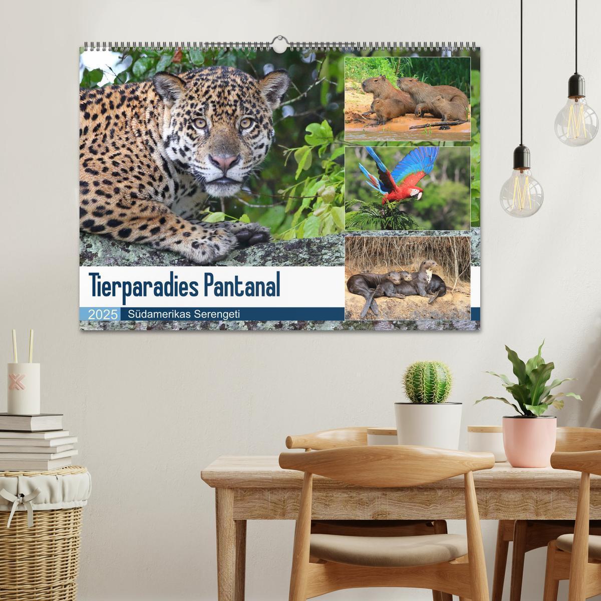 Bild: 9783435262519 | Tierparadies Pantanal (Wandkalender 2025 DIN A2 quer), CALVENDO...