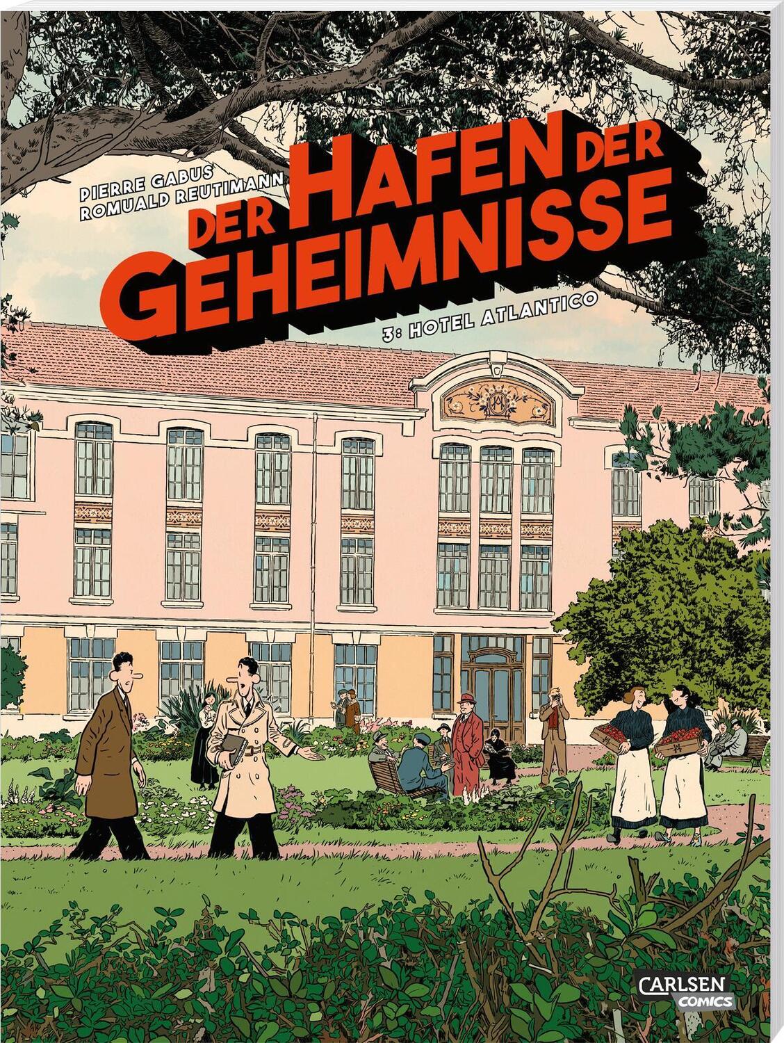 Cover: 9783551023971 | Der Hafen der Geheimnisse 3: Hotel Atlantico | Pierre Gabus | Buch